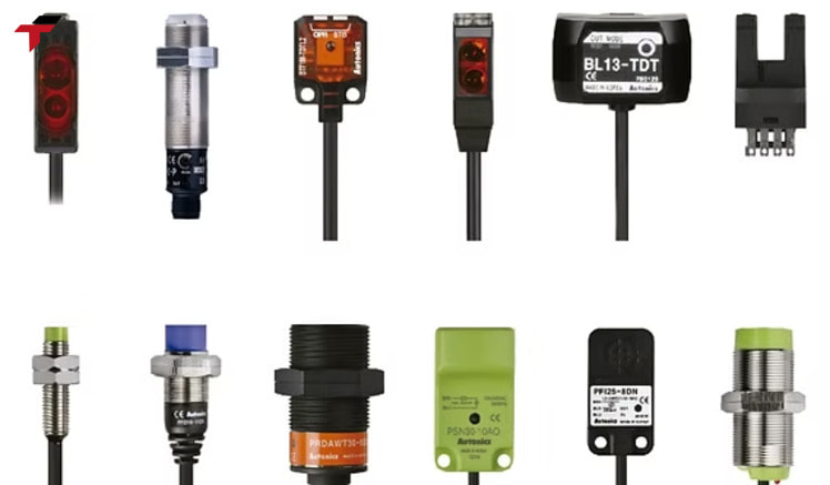 Panasonic industrial sensors are specified for compact installations requiring consistent detection accuracy