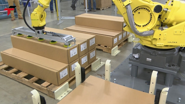 Automatic box-opening systems combine mechanical, electronic, and software components