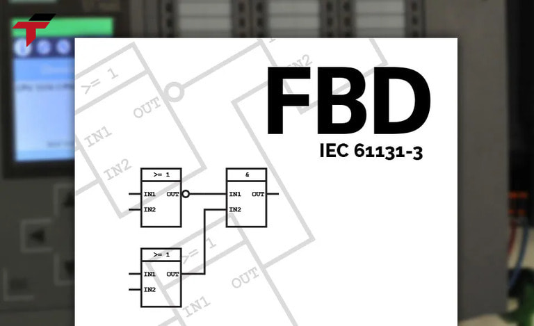 This is a function block diagram – a widely used programming language