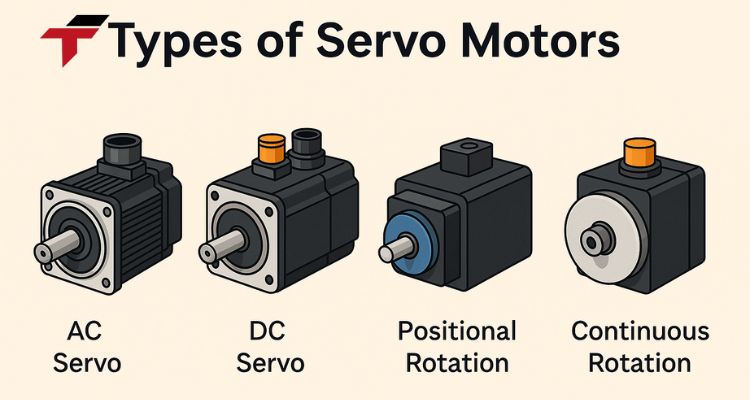 Types of Servo Motors and Their Industrial Uses
